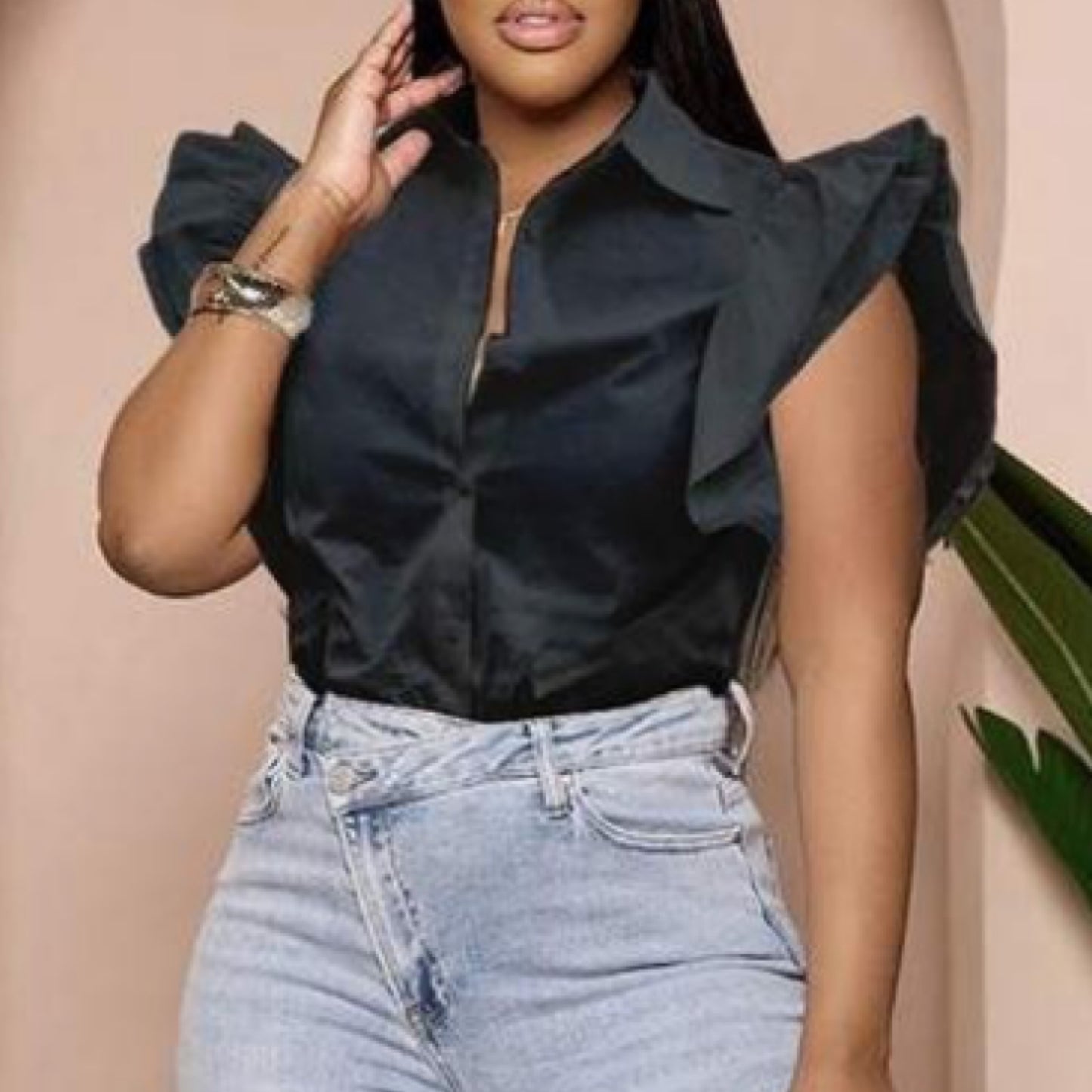 Flower Bomb Top (Black)