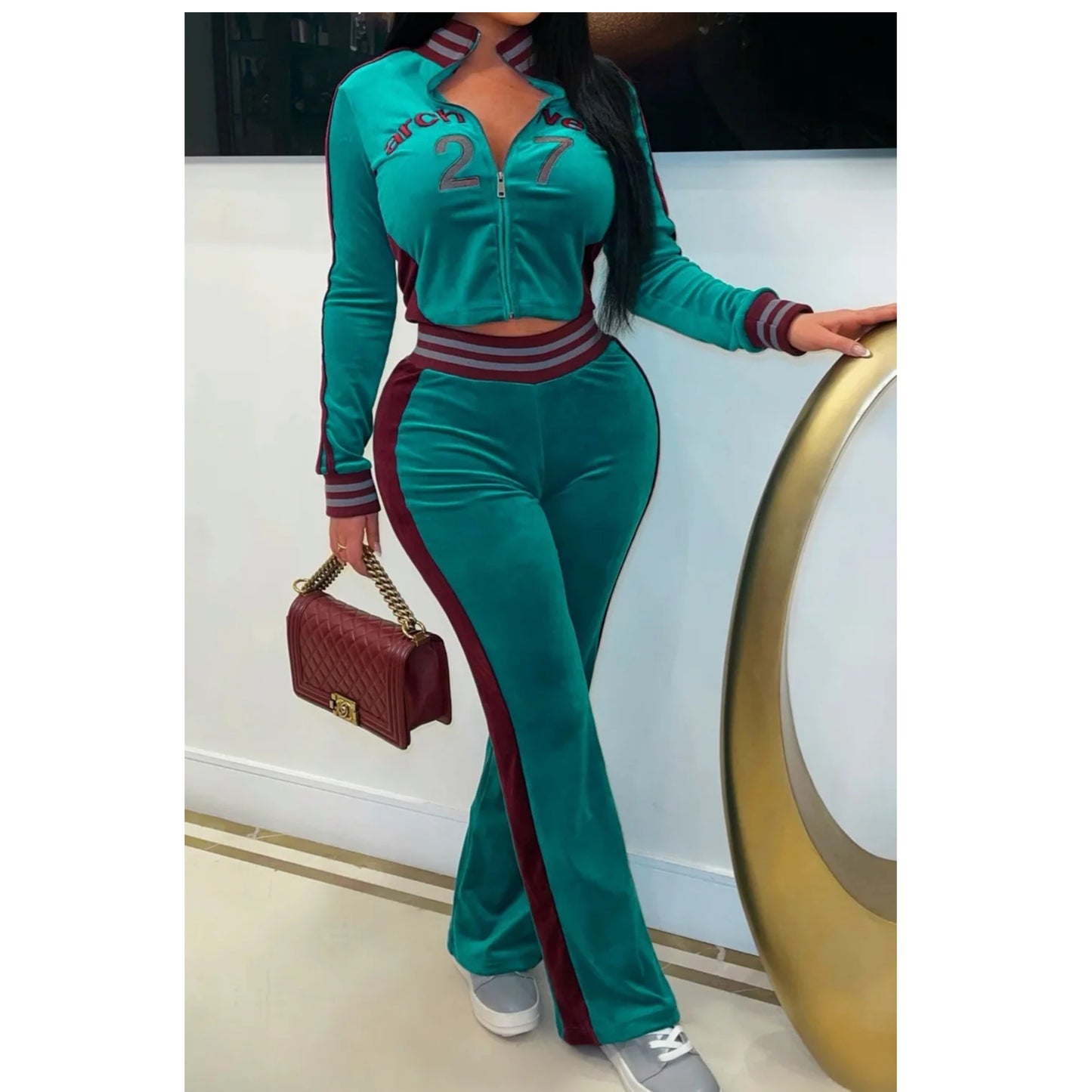 (AAA) Retro 80’s Set (Green)